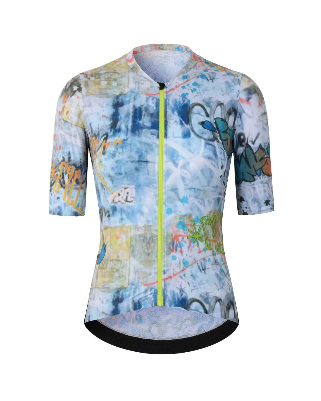 Endurance Cycling Jersey - Graffiti, Short Sleeve Jerseys, Samsara Cycle, Bicycle Jerseys