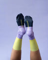 Performance Crew Socks - Moonlit Harbor, Socks, Samsara Cycle, Socks