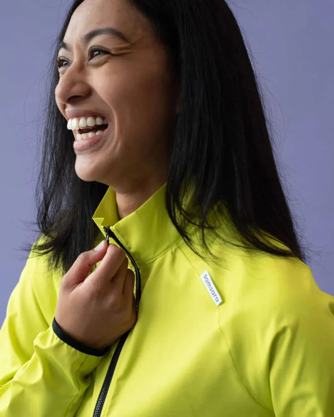 Stop The Wind Cycling Jacket - Zinnia, Jackets & Vests, Samsara Cycle, Cycling Apparel & Accessories