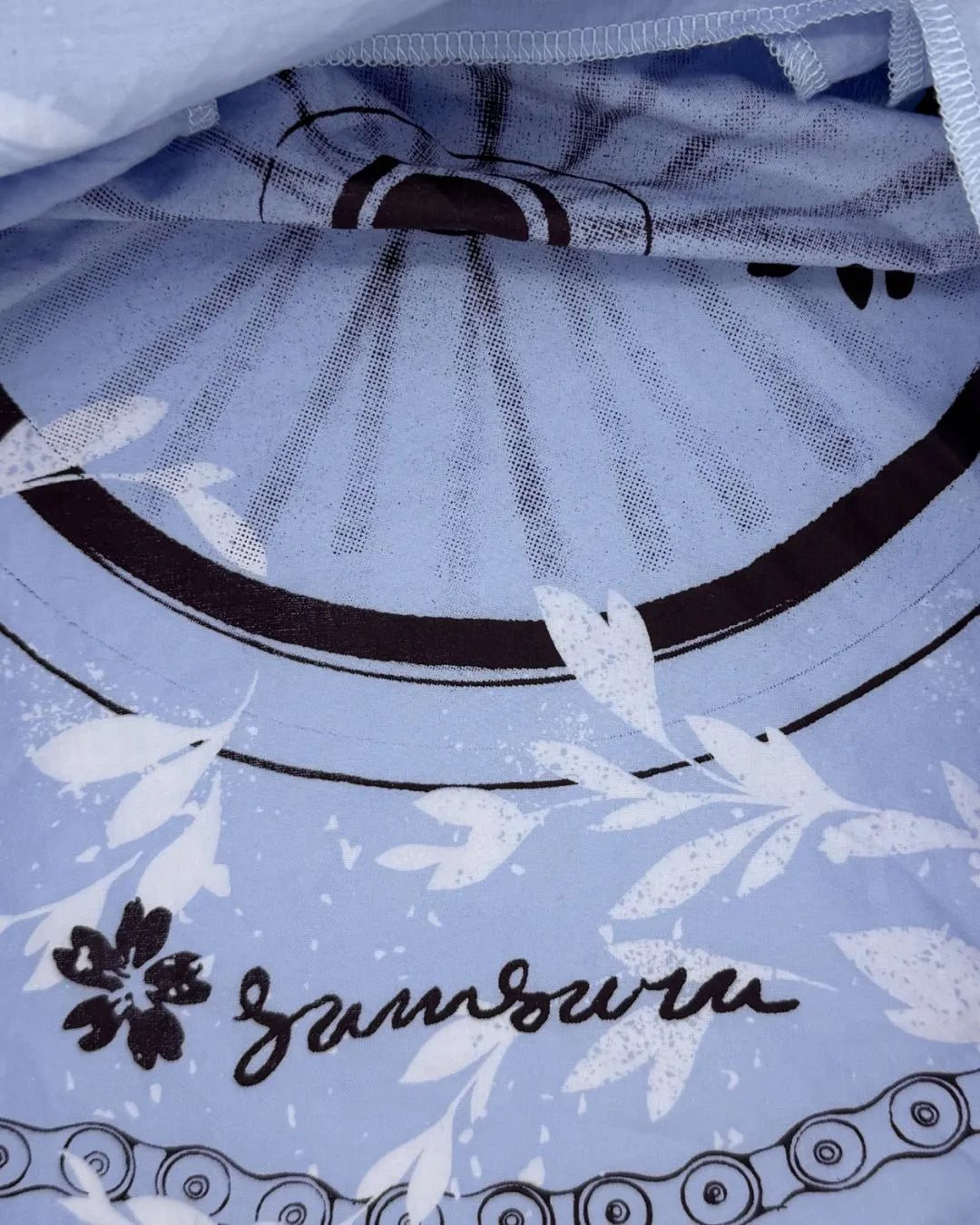 Wheelie Cute Bandana -  Sky Blue