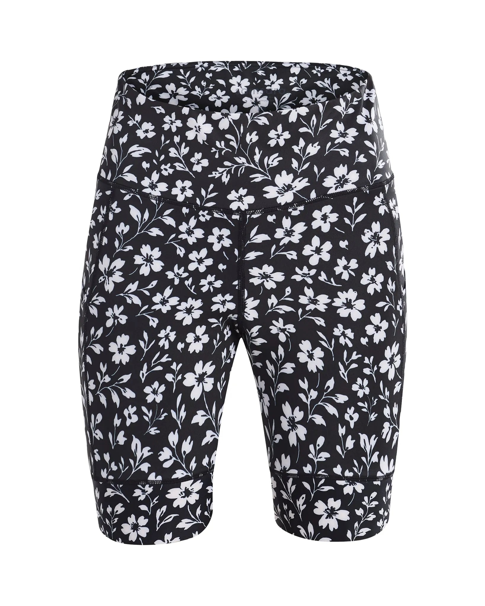 Adventure Short - Black Floral Maze