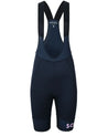 Adventure Bib Shorts - Twilight Navy/Orchid Logo, Bib Shorts, Samsara Cycle, Bicycle Bibs