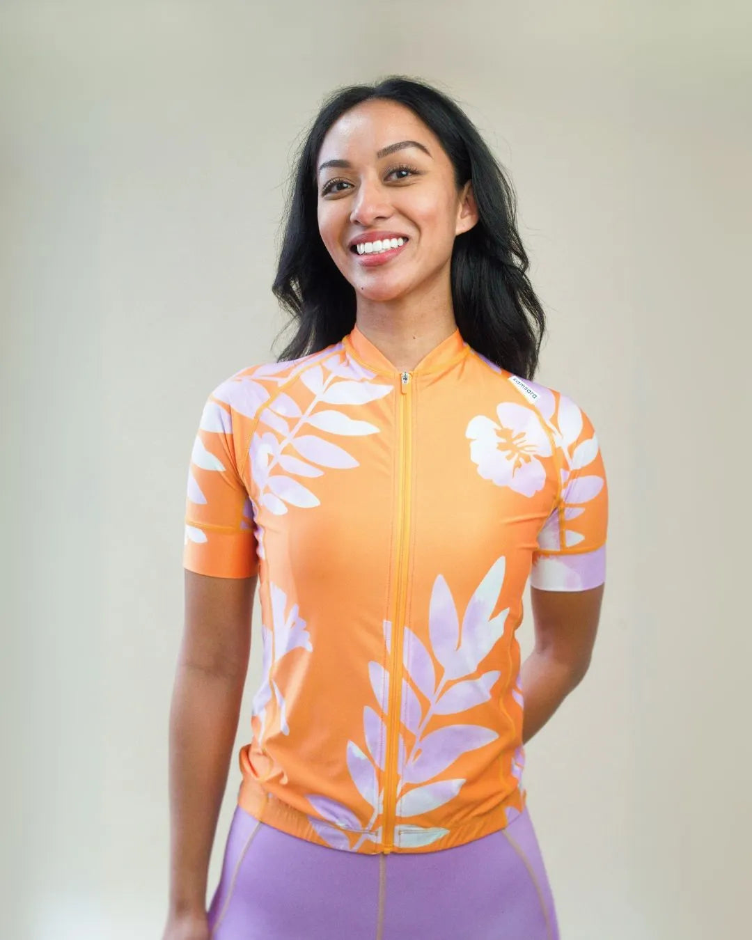 Every Ride Jersey - Citrus Bloom, Short Sleeve Jerseys, Samsara Cycle, Bicycle Jerseys