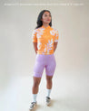 Every Ride Jersey - Citrus Bloom, Short Sleeve Jerseys, Samsara Cycle, Bicycle Jerseys