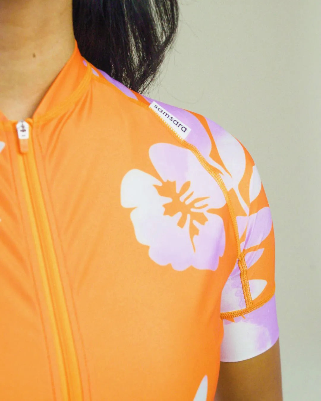 Every Ride Jersey - Citrus Bloom, Short Sleeve Jerseys, Samsara Cycle, Bicycle Jerseys