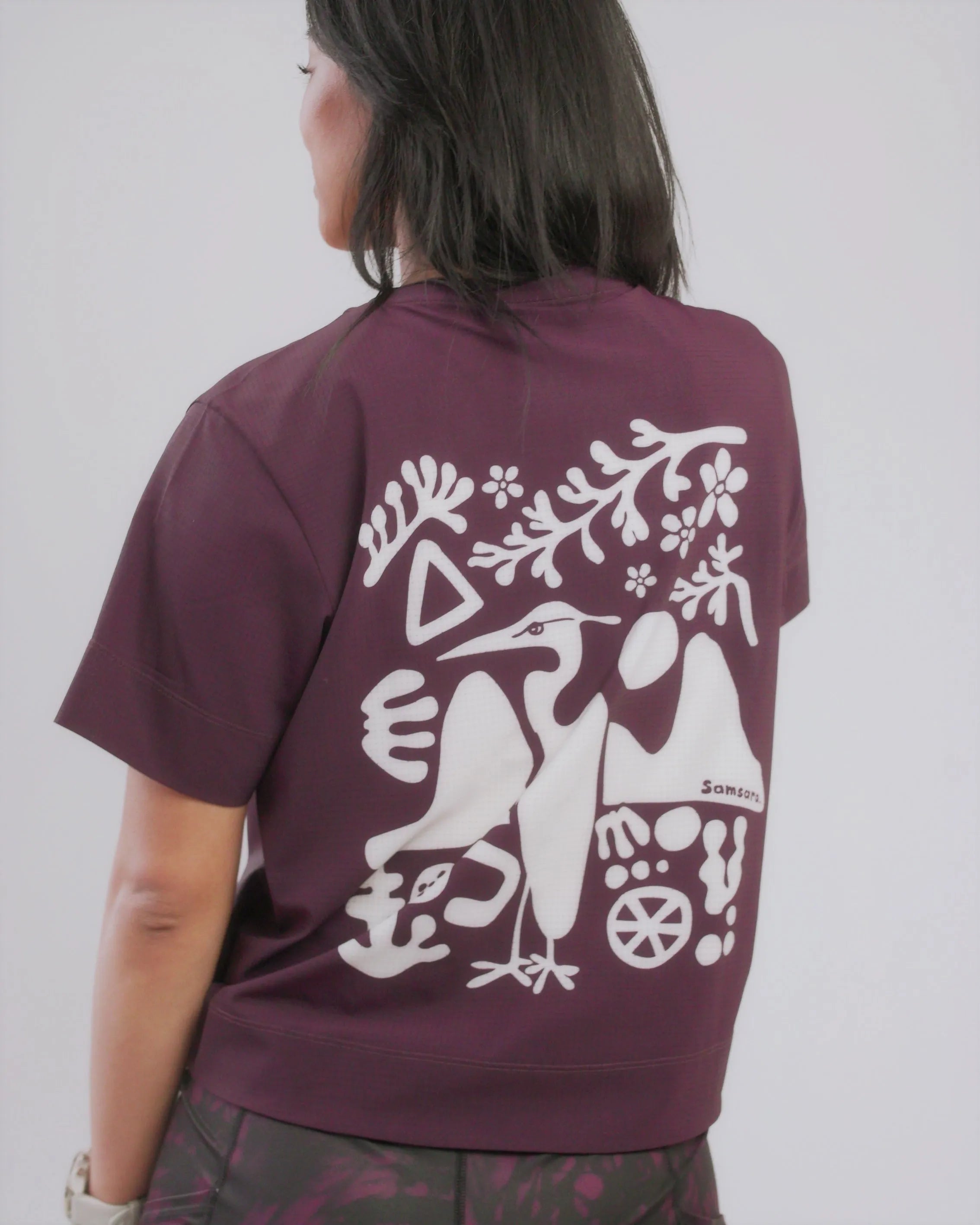Technical Tee - Heron Berry