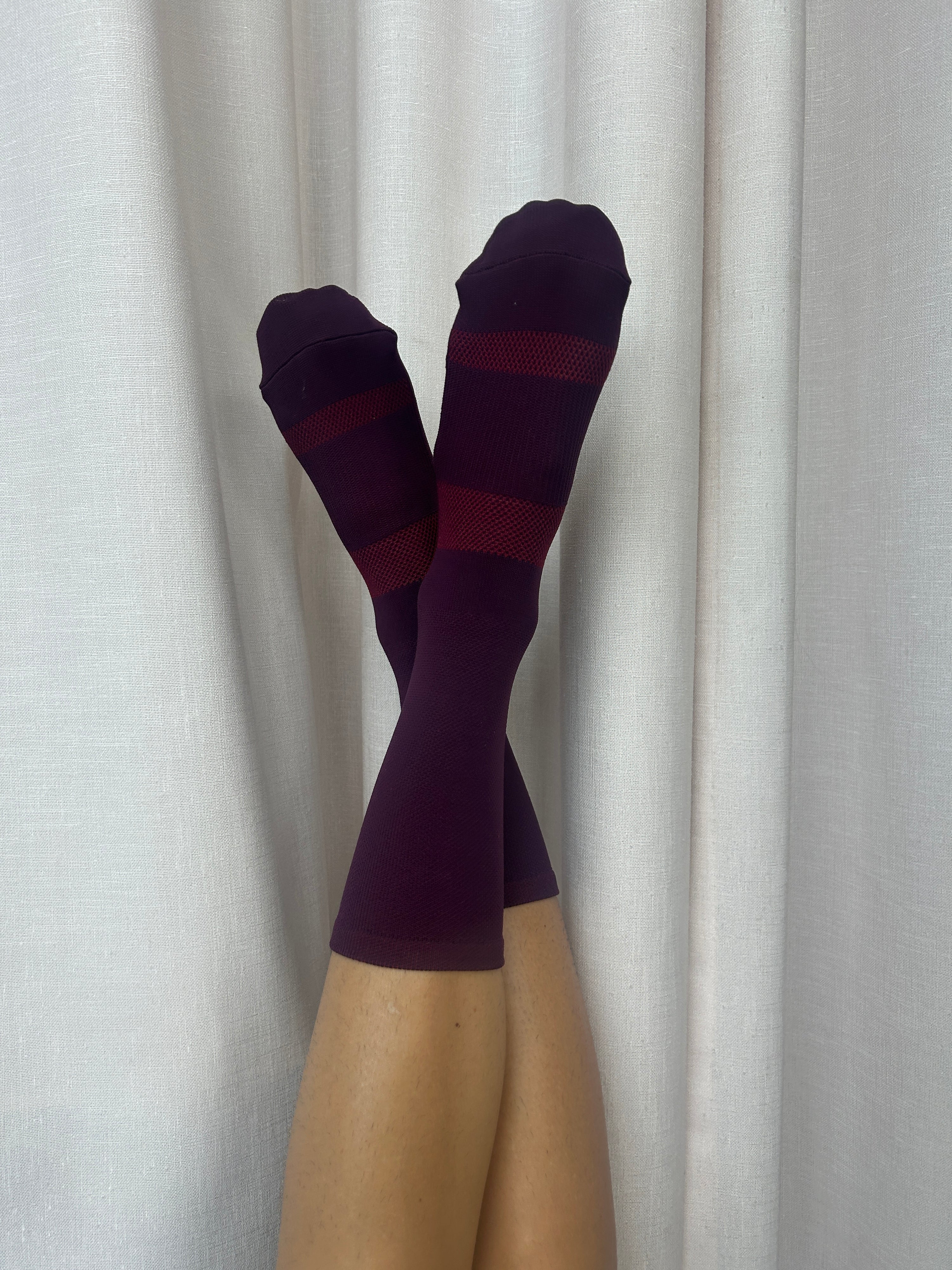 Performance Crew Socks - Seaweed Bloom