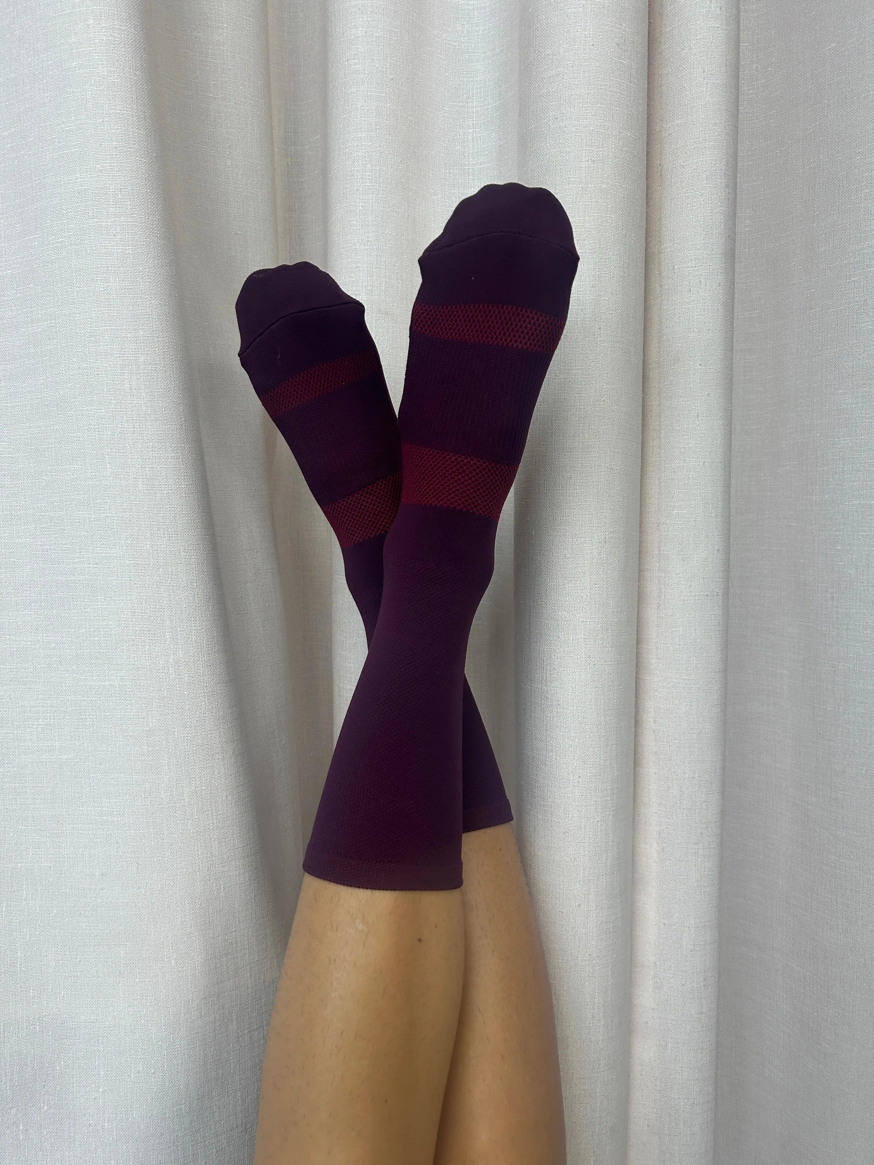 Performance Crew Socks - Seaweed Bloom
