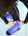 Elevated Thermal Bib Tights - Black/Iris, Bib Shorts, Samsara Cycle, Cycling Apparel & Accessories