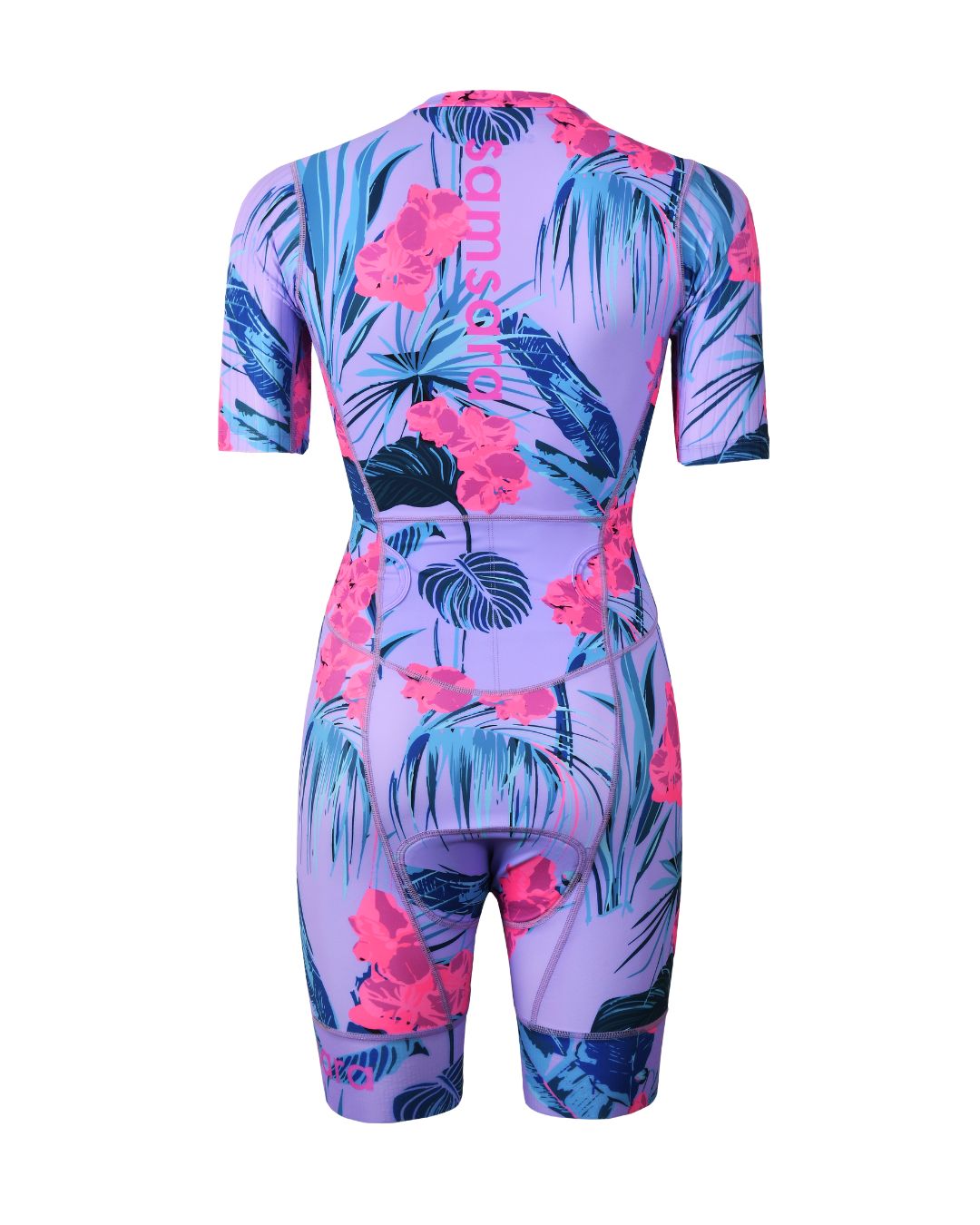 Performance Tri Suit - Lavender Palm