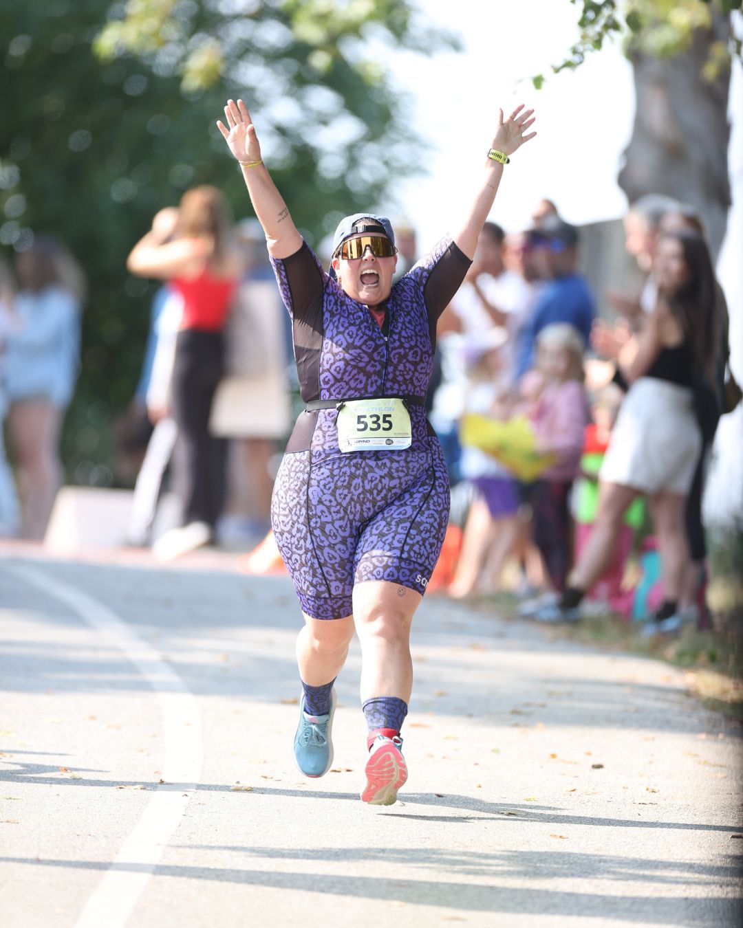 Maria_celebrating_run_triathlon_vancouver.jpg