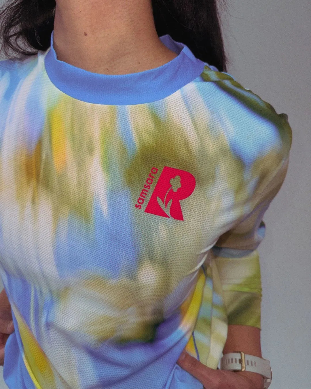 Gravel Long-Sleeve Mesh Tee - Ruckus Racing x Samsara Collab