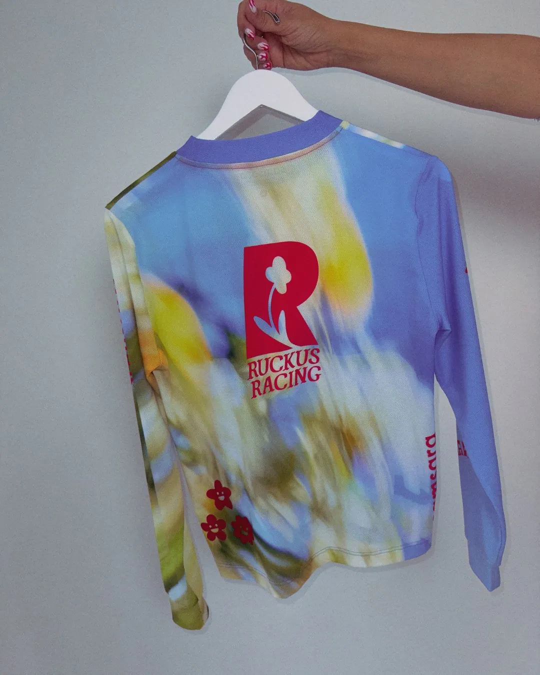 Gravel Long-Sleeve Mesh Tee - Ruckus Racing x Samsara Collab