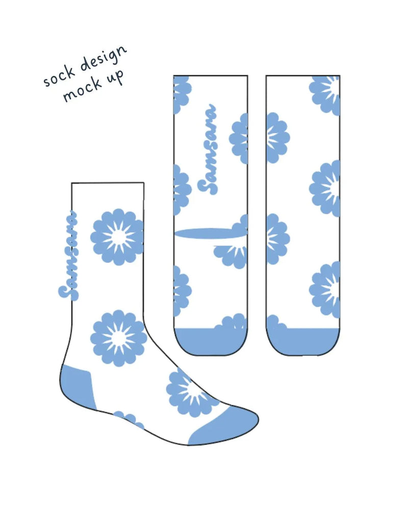 Performance Crew Socks - Samsara Squad