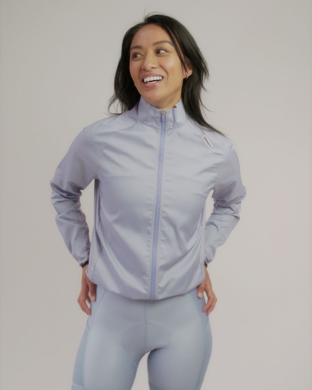 Stop The Wind Cycling Jacket - Cloudberry