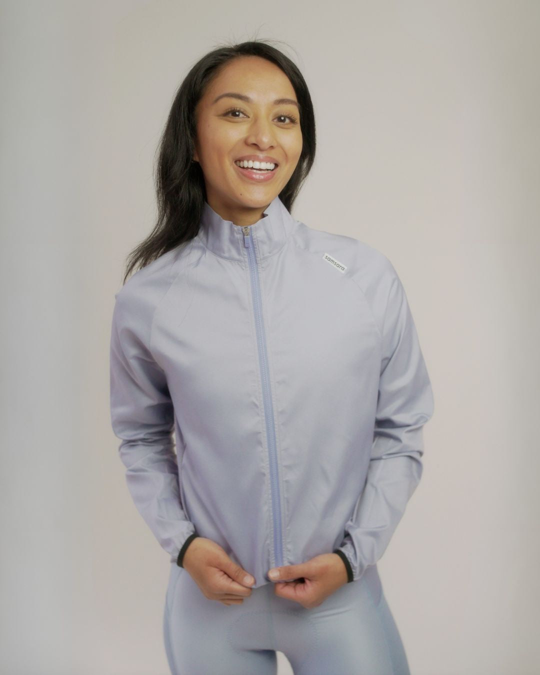 Stop The Wind Cycling Jacket - Cloudberry