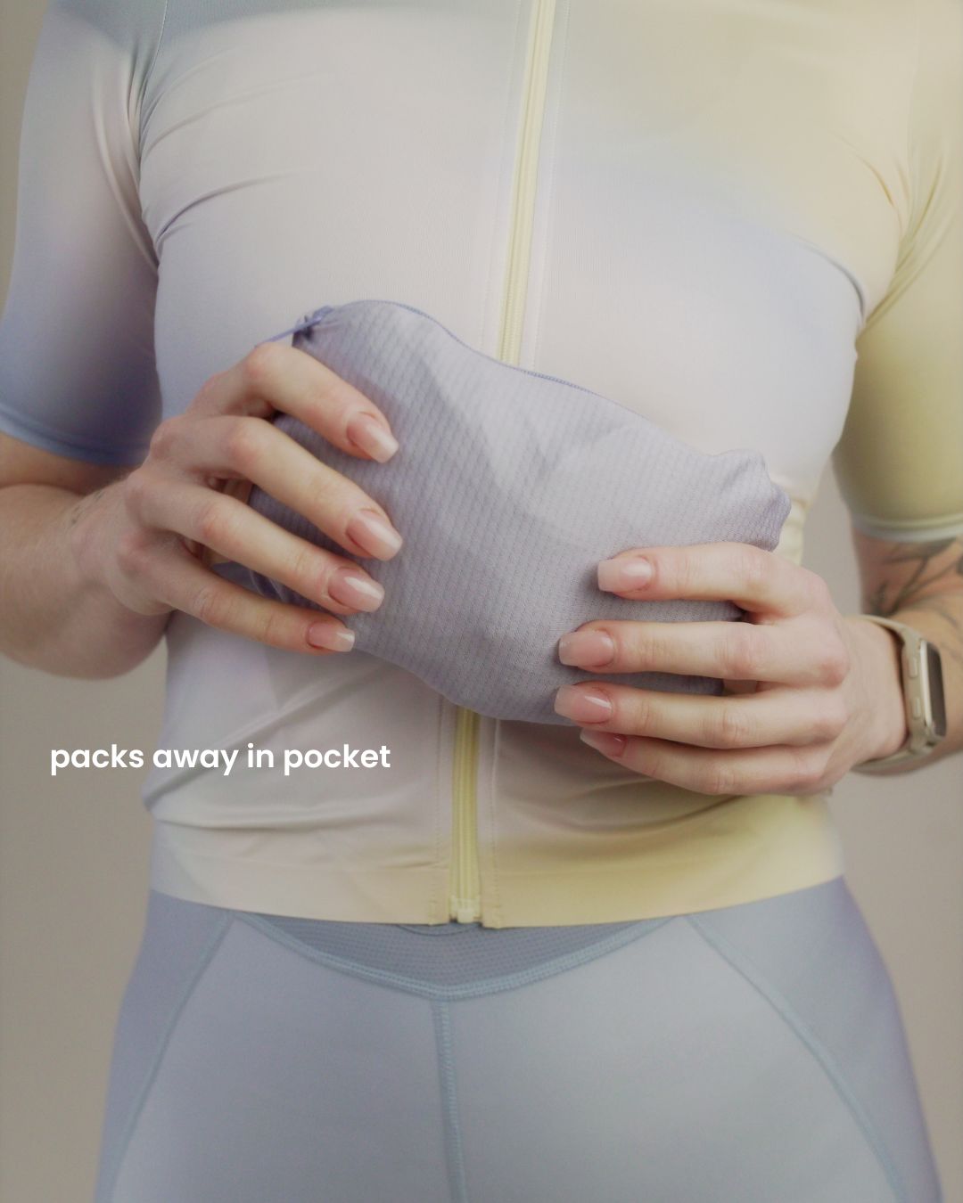 Stop The Wind Cycling Jacket - Cloudberry