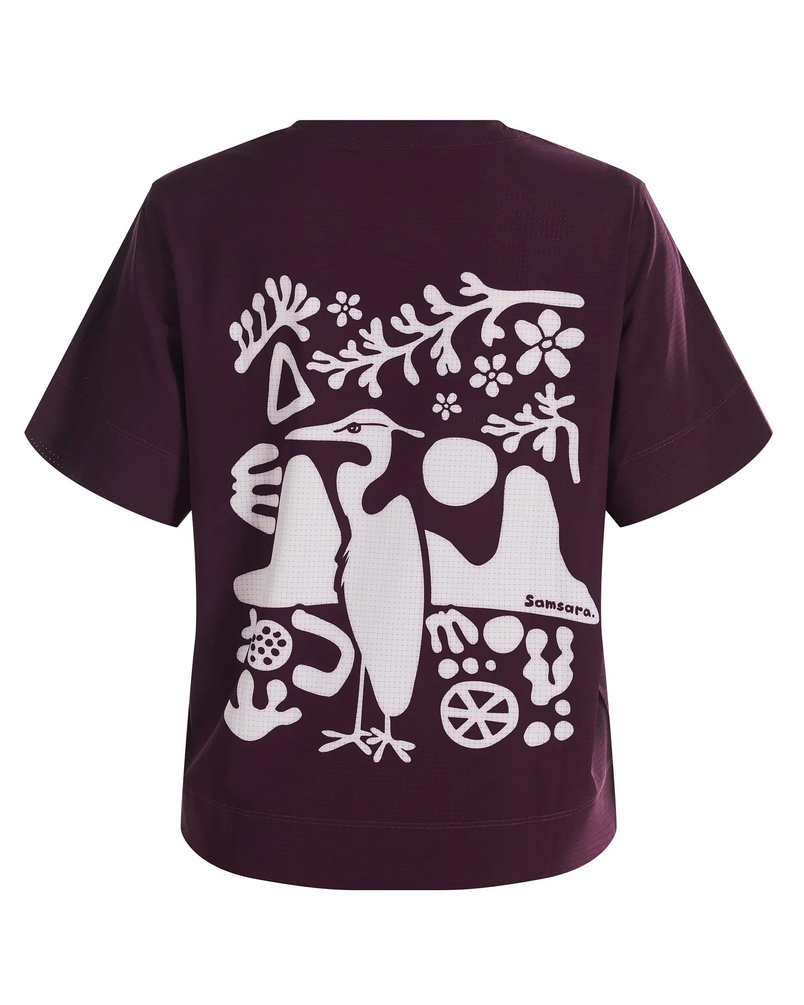 Technical Tee - Heron Berry