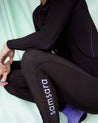 Elevated Thermal Bib Tights - Black/Iris, Bib Shorts, Samsara Cycle, Cycling Apparel & Accessories