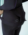Elevated Thermal Bib Tights - Black/Iris, Bib Shorts, Samsara Cycle, Cycling Apparel & Accessories