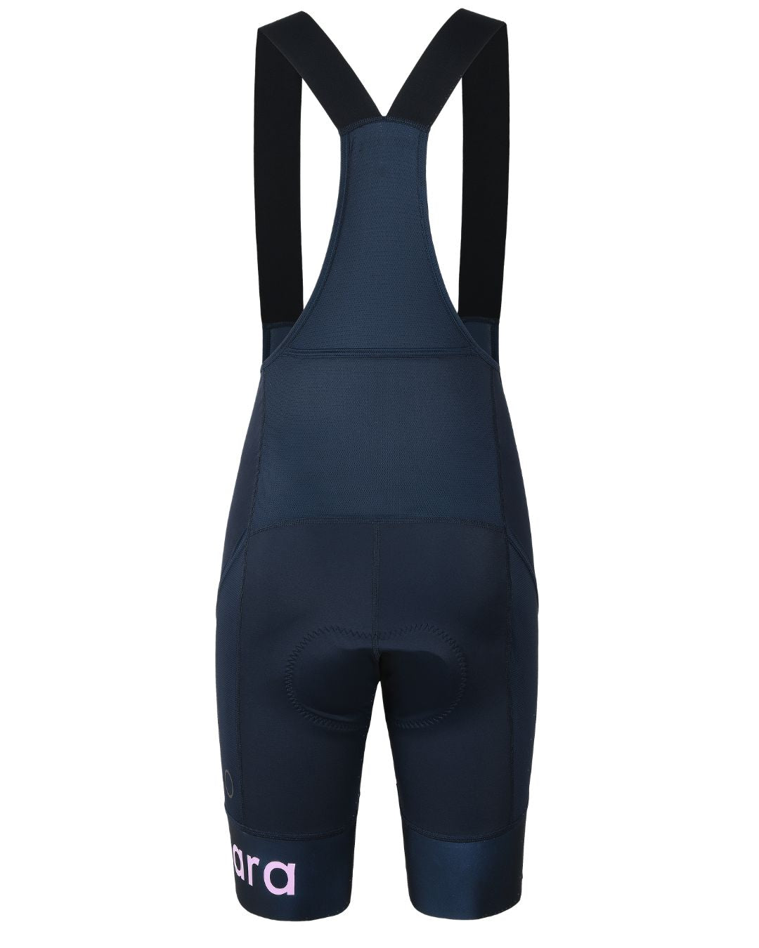 Adventure Bib Shorts - Twilight Navy/Orchid Logo