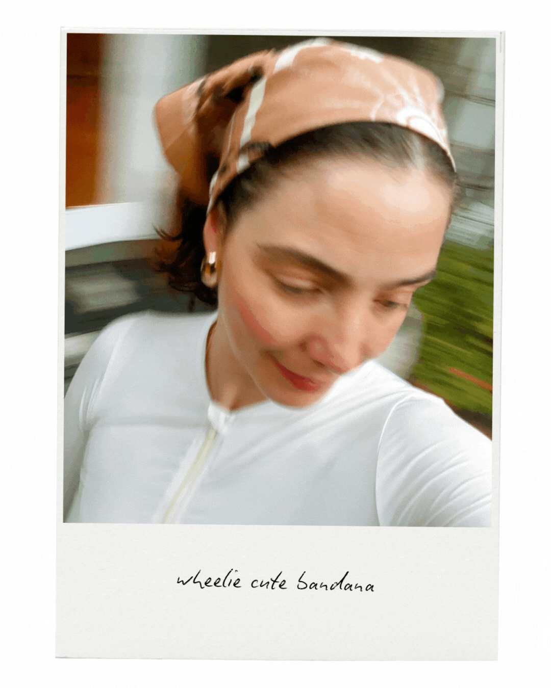 Wheelie Cute Bandana -  Brown