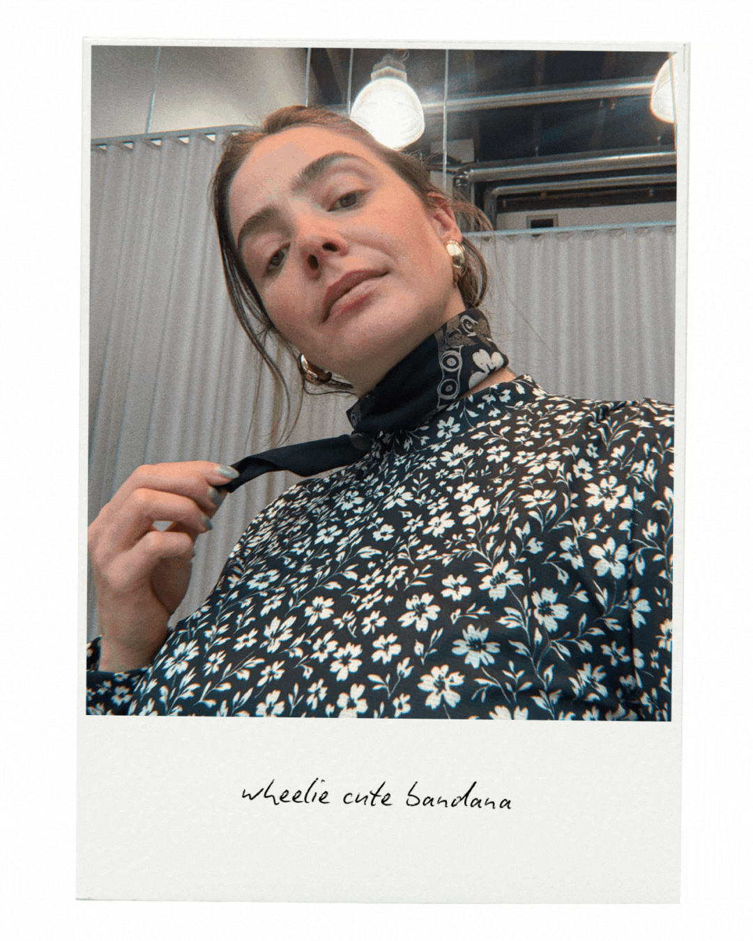 Wheelie Cute Bandana -  Black