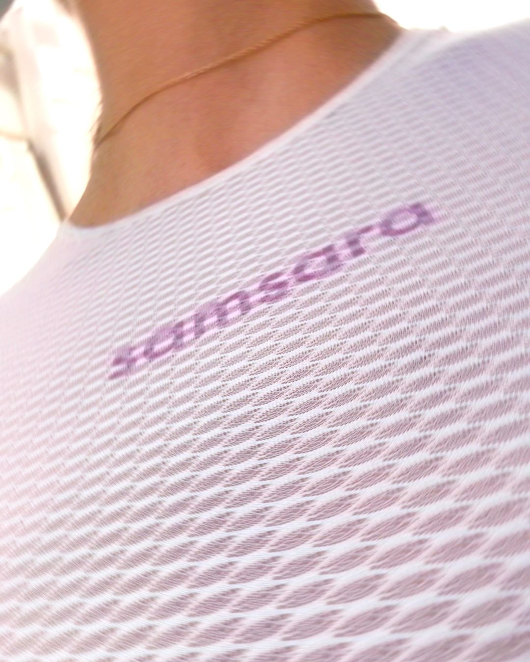 Sleeveless Base Layer - White