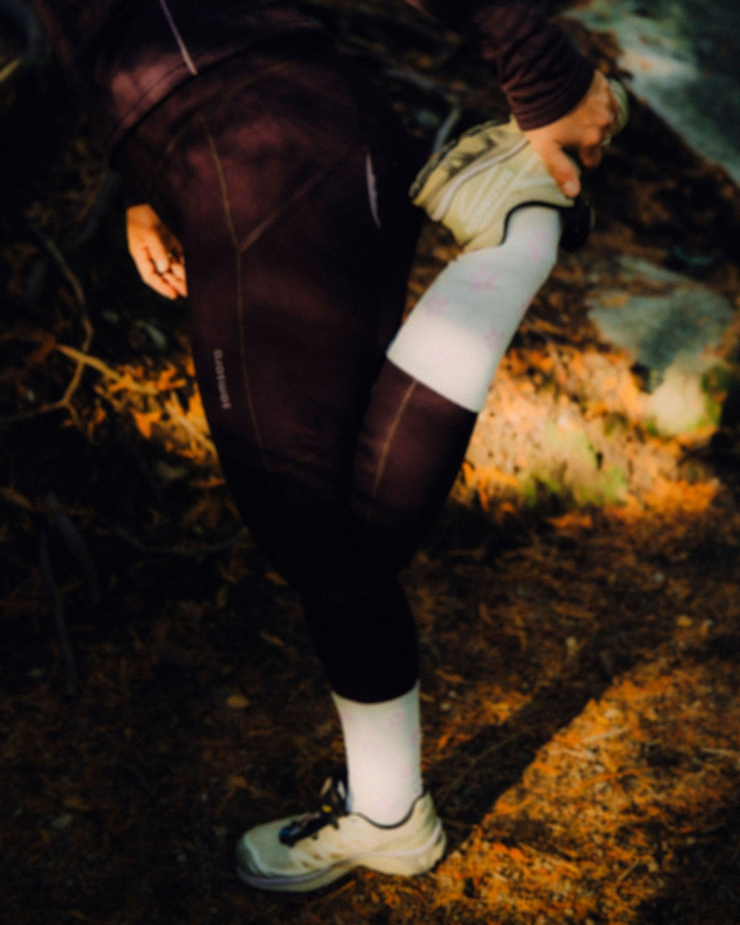 Cloudstride Thermal Leggings - Aubergine