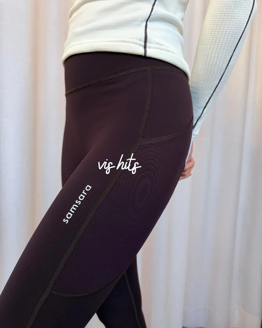 Cloudstride Thermal Leggings - Aubergine