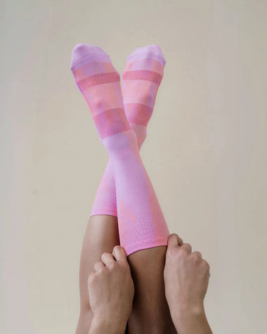 Performance Crew Socks - Creamsicle