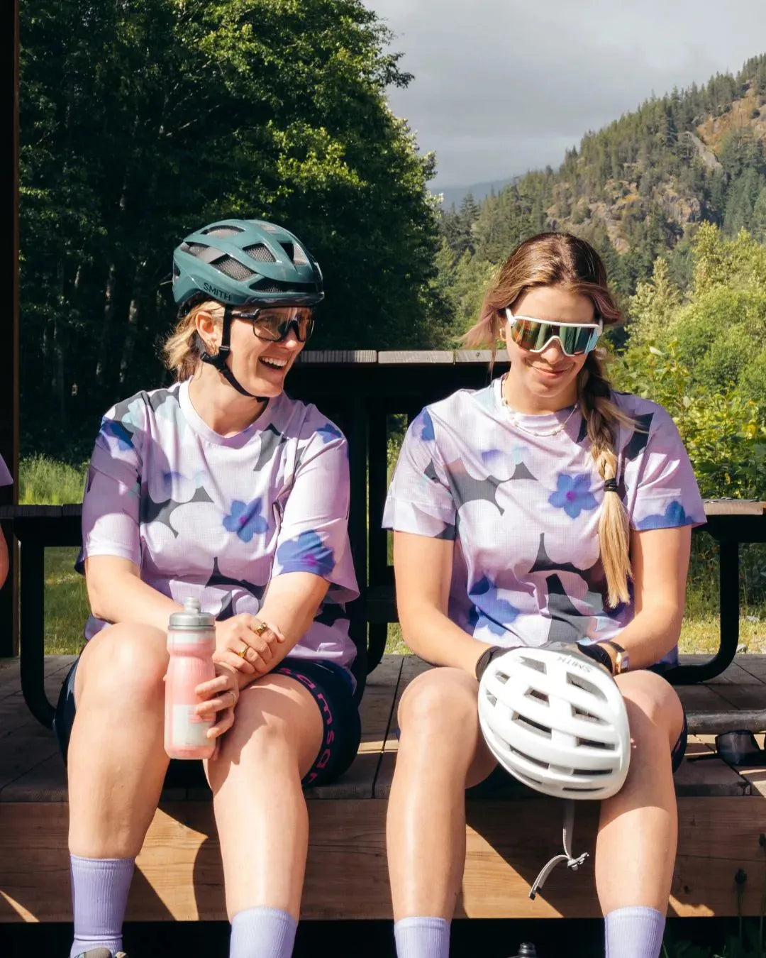 Technical Crop Tee - Power Primrose, Trail Jerseys, Samsara Cycle, Bicycle Jerseys