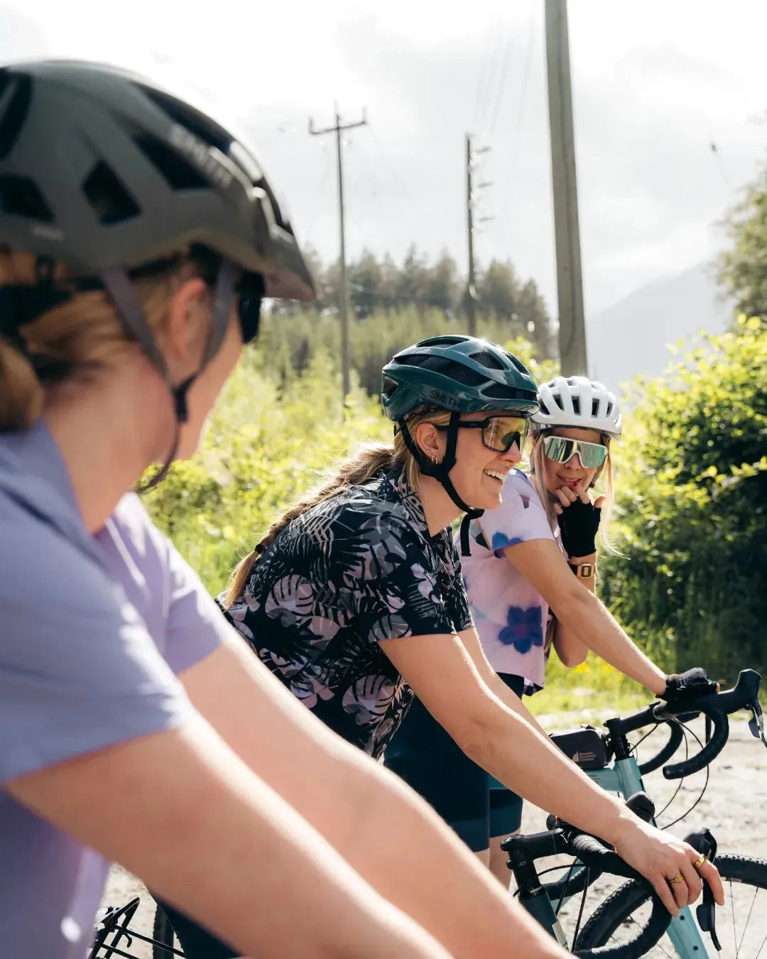 Getaway Shirt - Palm Party, Trail Jerseys, Samsara Cycle, Bicycle Jerseys