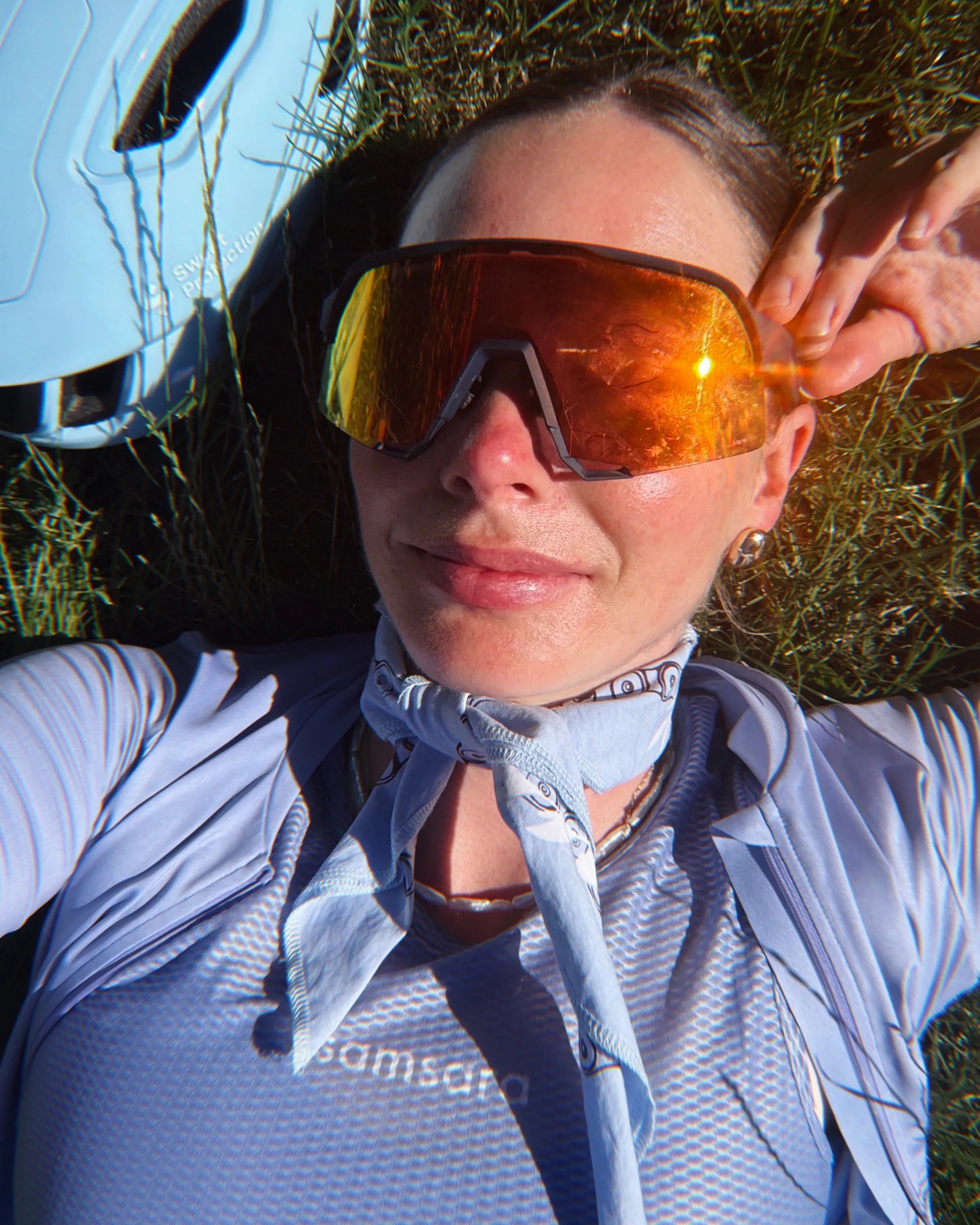Wheelie Cute Bandana -  Sky Blue