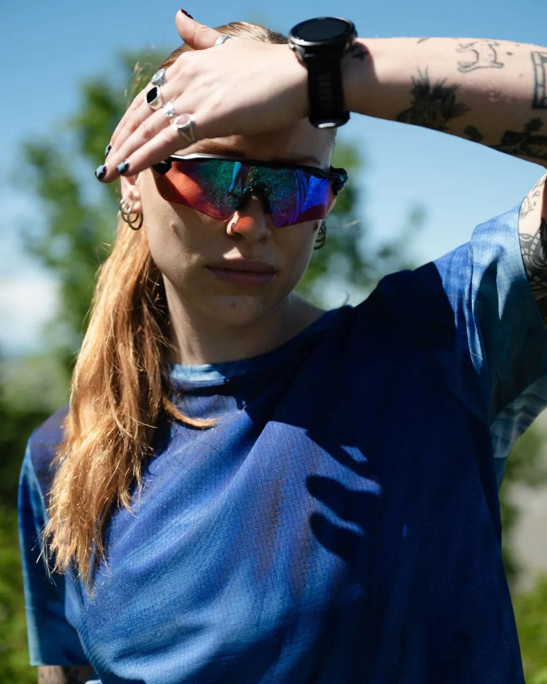 Technical Tee - Blue Skies