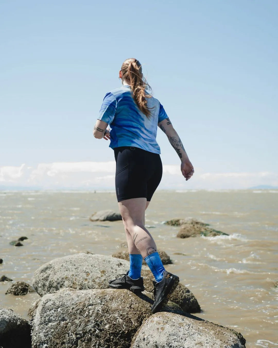 Technical Tee - Blue Skies