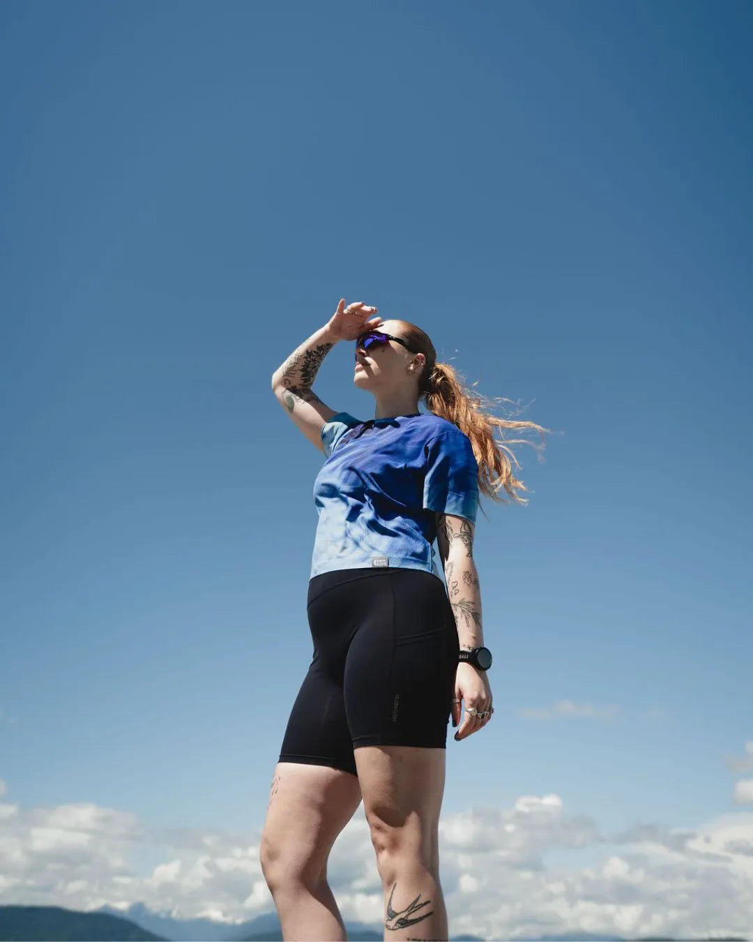 Technical Tee - Blue Skies