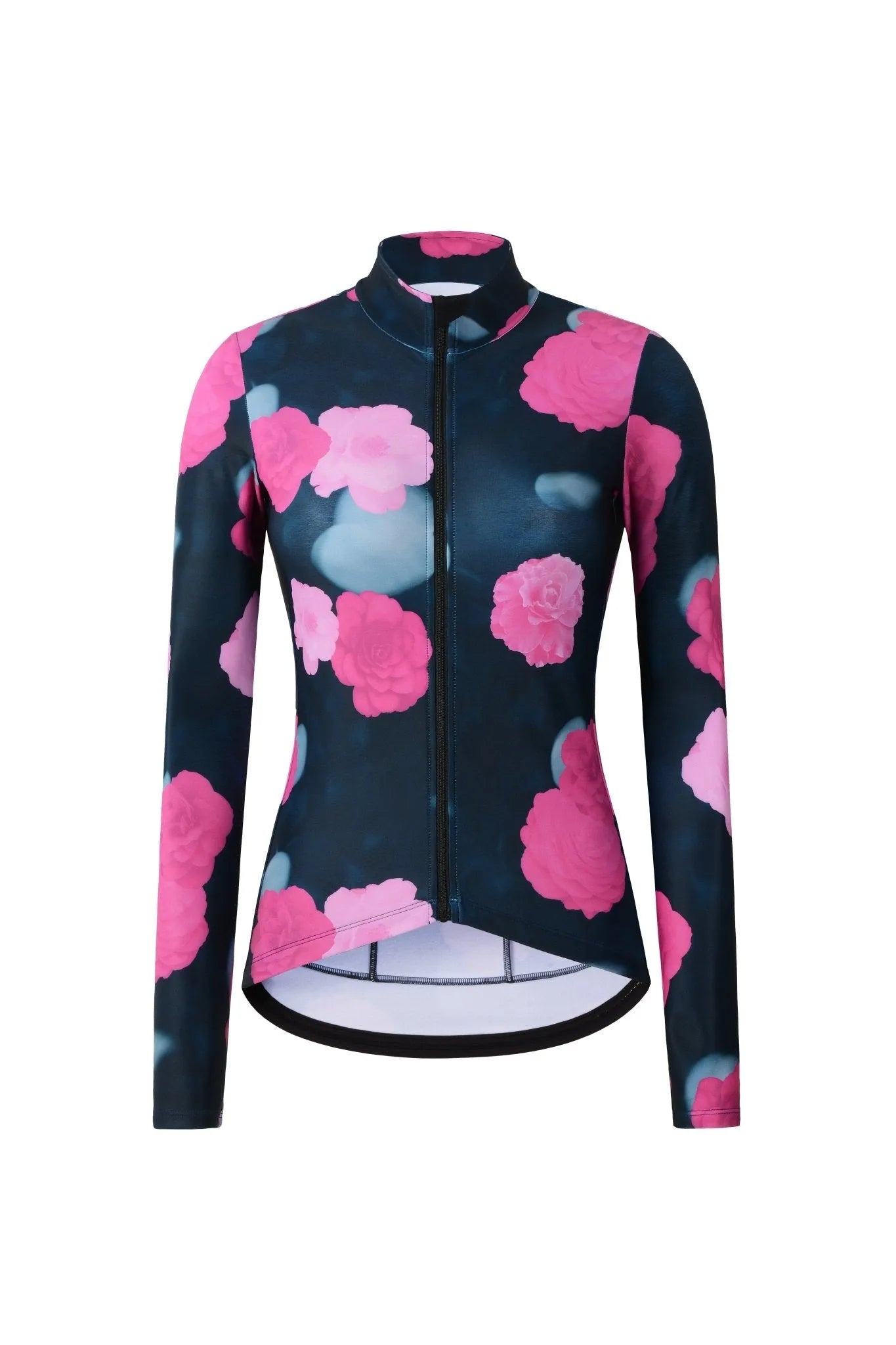 Transition Long-Sleeve Jersey - Twilight Dahlia - Samsara Cycle-Long Sleeve Jerseys