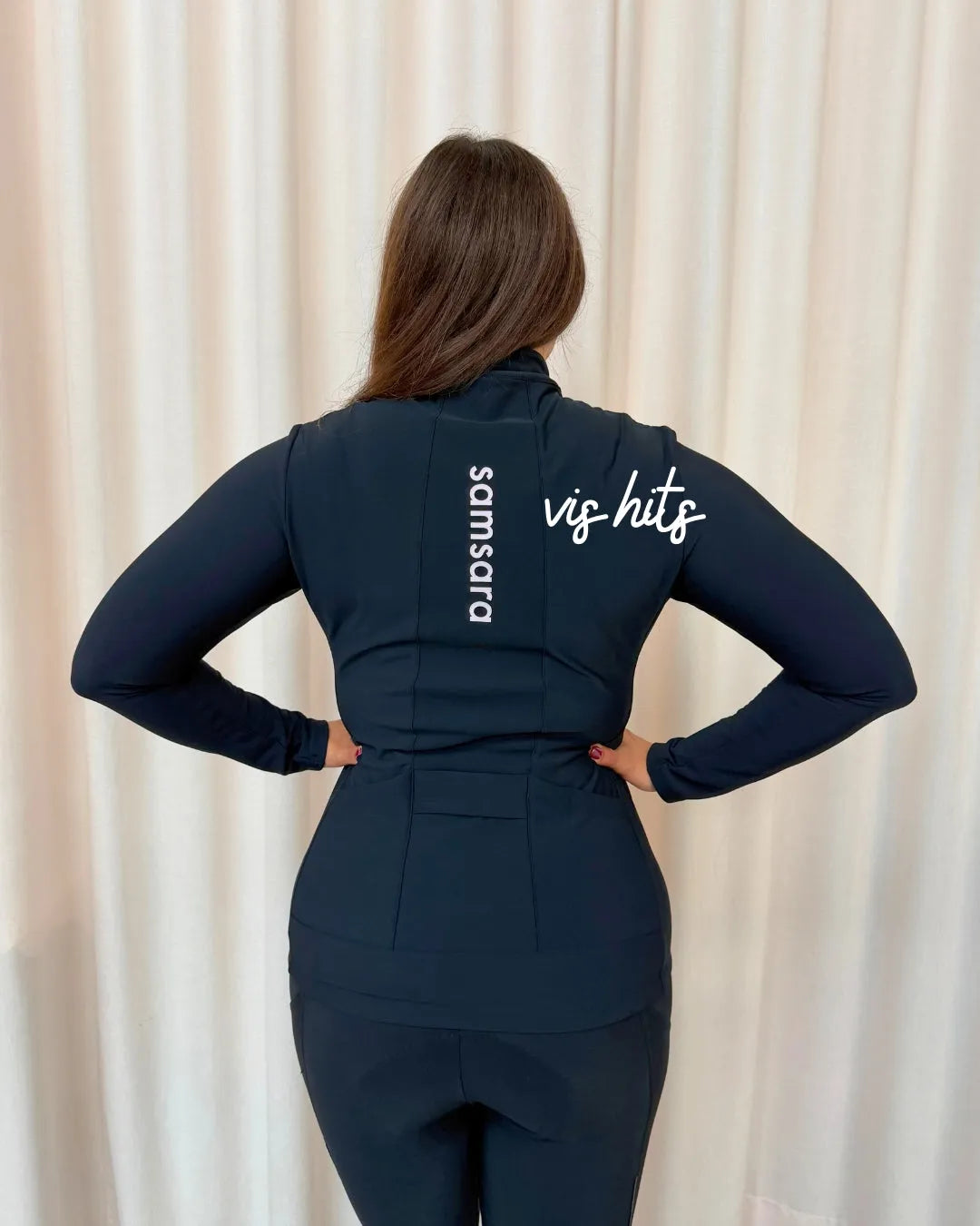 Transition Long-Sleeve Jersey - Black Petal