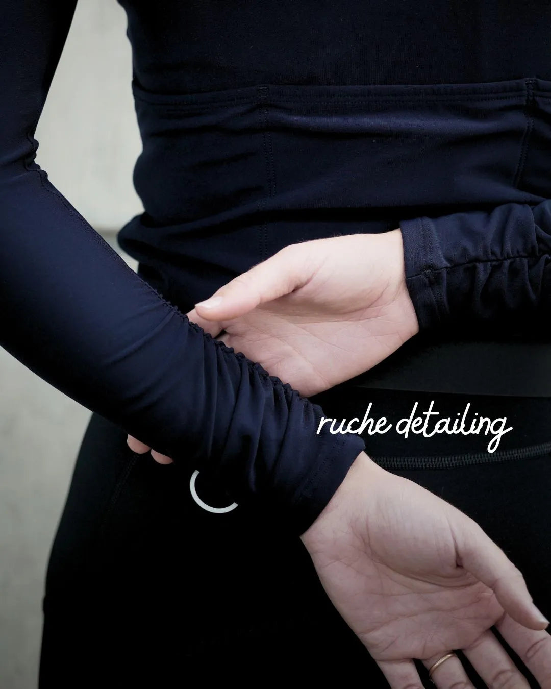 Warm Endurance LS Jersey - Midnight Blue