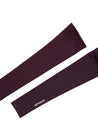 Women's Cycling Arm Warmers - Soft UV Protection Fabric, Plum