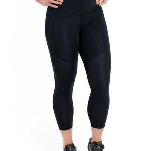 Padded Indoor Cycling Tights For Women - Super Soft, Black