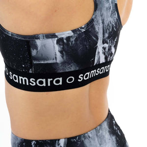 Cycling Bra - Secure Fit, No Pinching, Soft Material, Blackcomb 