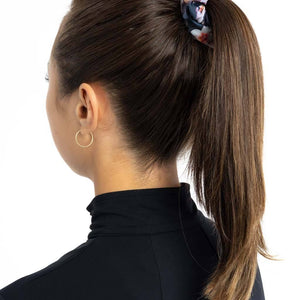 Scrunchie Ponytail Holder - Sport Technical Fabric, Blossom
