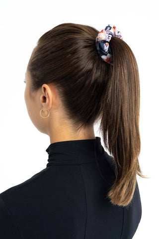 Scrunchie Ponytail Holder - Sport Technical Fabric, Blossom