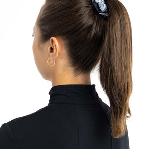 Scrunchie Ponytail Holder - Sport Technical Fabric, Blackcomb