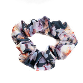 Scrunchie Ponytail Holder - Sport Technical Fabric, Blossom