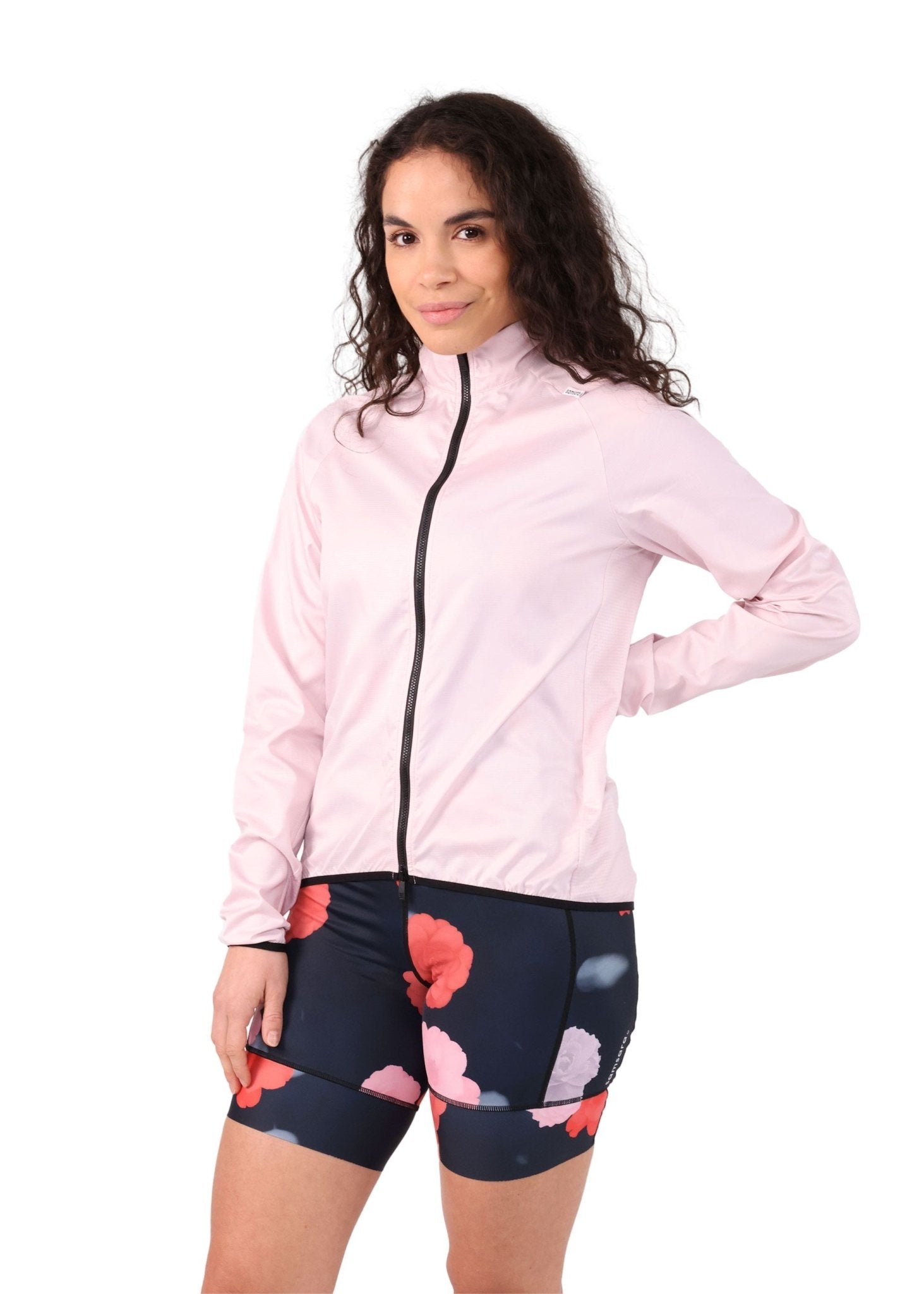 Cycling Jacket - Cherry Blossom - Samsara Cycle-Jackets & Vests